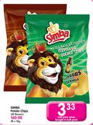 Simba Potato Chips (All Flavours)-48 x 36g