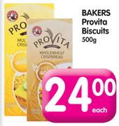 Bakers Provita Biscuits-500g Each