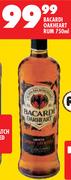 Bacardi Oakheart Rum-750ml