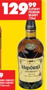 Klipdrift Premium Brandy-750ml