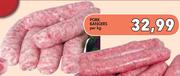 Pork Bangers-Per Kg