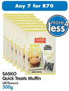 Sasko Quick Treats Muffin(All Flavours)-7x500