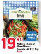 Nature's Garden Hawaiian Or French Stir Fry-1Kg
