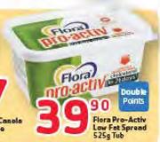 Flora Pro-Activ Low Fat Spread-525g Tub