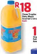 Clover Tropika Dairy Bland Assorted-2Ltr