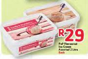 Pnp Flavoured Ice Cream Assorted-2Ltr Each