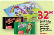 Nestle Mickey Mouse Candy Floss,Jive,Bar-One Or Pappermint Crisp Ice Cream-6's Per pack
