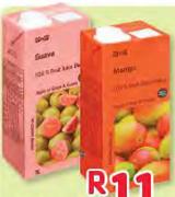 Pnp 100% Fruit Juice Blend Assorted-1Litre Each