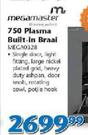 Megamaster 750 Plasma Built-In Braai