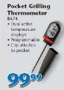 Pocked Grilling Thermometer BA74