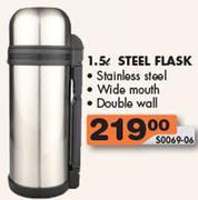 1.5L Steel Flask