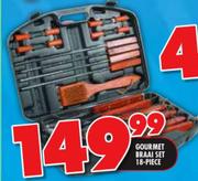 Gourmet Braai Set-18 Piece