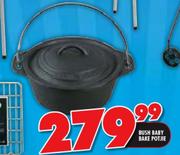 Bush Baby Bake Potjie