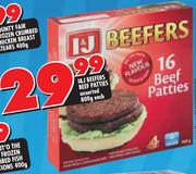 I&J Beefers Beef Patties Assorted-800g