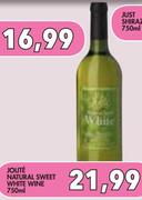 Jolie Natural Sweet White Wine-750ml