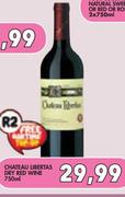 Chatteau Libertas Dry Red Wine-750ml