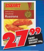 Eskort Gerookte Russians-500g