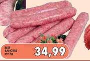 Beef Bangers-Per Kg