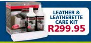 Leather & Leatherette Care Kit