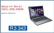 Mecer 14" Notebook W547CZ-8.1