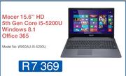Mecer 15.6" HD Notebook W950AU-15-5200U