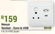 Nexus Socket-Euro & USB