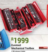 Euro Tool 86 Piece Mechanical Toolbox