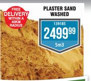 Plaster Sand Washed 5m3