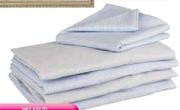 Room Service Pin Stripe Sheeting 3/4 Fitted or Flat Each