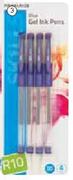 Primaries Rollerball Gel Pens Per 4 Pack