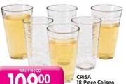 Crisa 18 Piece Coliseo Tumbler Set