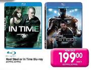 Real Steel or In Time Blu-Ray-Each 