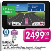 Garmin Nuvi 3760LT GPS-Each