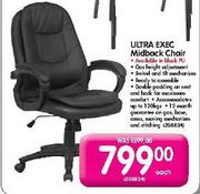 Ultra Exec Midback Chair-Each