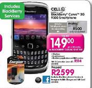 Cell Blackberry Curve 3G 9300 Smartphone