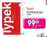 Typek A3 White Bond Paper-Per Ream