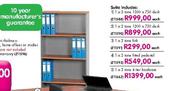 llasique 1x2 Tone 4 Tier Bookcase