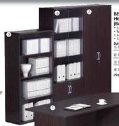 Bedford 1x4 Tier Bookcase 800x418x618mm