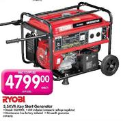 Ryobi 5.5KVA Key Start Generator-RG6900K