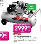 Ryobi 2.2KW Air Compressor-100ltr