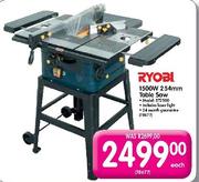 Ryobi 254mm Table Saw-1500W Each