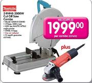 Tnakita 2414NB 2000W Cut Off Saw Combo-Per Combo