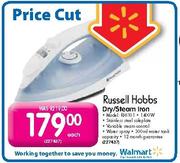 Russell Hobbs Dry/Steam Iron 1400W-Each