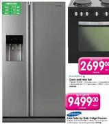 Samsung Side-by-Side Fridge/Freezer-660L Each