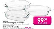 Bekker Rectangular Roaster Set-3 Piece Per Set