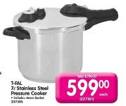 T-Fal Stainless Steel Pressure Cooker-7L Each