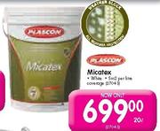 Plascon Micatex White-20ltr