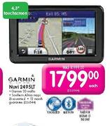 Garmin Nuvi 2495LT-4.3" Touchscreen
