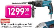 Makita 710W 22MM Rotary Hammer Drill-HR2230
