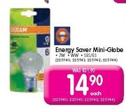 Energy Saver Mini-Globe